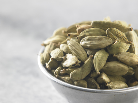 close up of the cardamon seedsの写真素材
