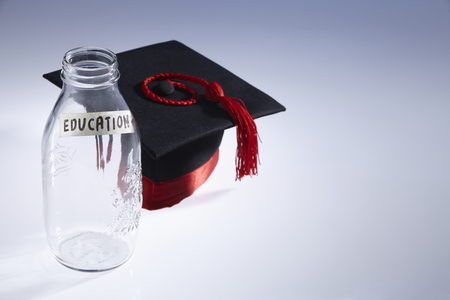 saving for the higher educationの写真素材