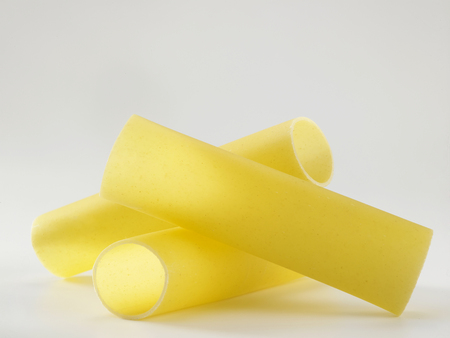 cannelloni on the white backgroundの写真素材