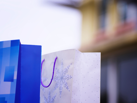 shopping bagsの写真素材