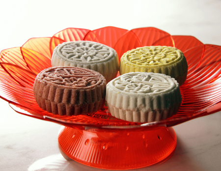 Chinese new year cookiesの写真素材