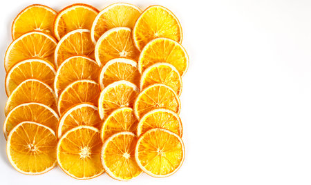 Pattern Natural Oranges and Grapefruit Dried Sliced Candied Fruits Citrus Caramelized Isolate White...