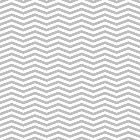 Zigzag vector seamless pattern in flat style