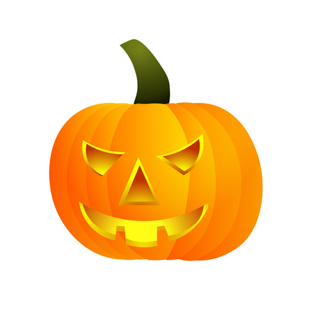Halloween pumpkin - Jack lamp. Ancient holiday. Vector illustrationのイラスト素材