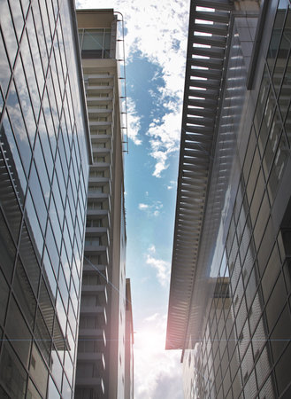 Picture of modern office building