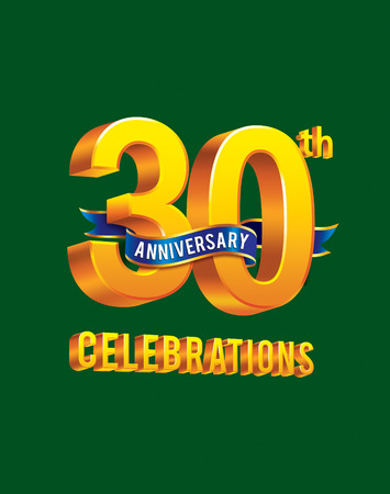 30th anniversary celebrationsの写真素材