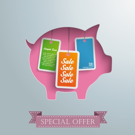 Silver background infographic. のイラスト素材