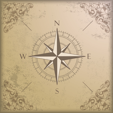 Vintage background design with brown colors.のイラスト素材