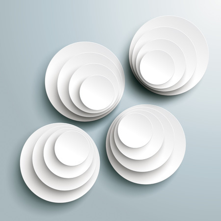 Infographic design on the grey background.のイラスト素材