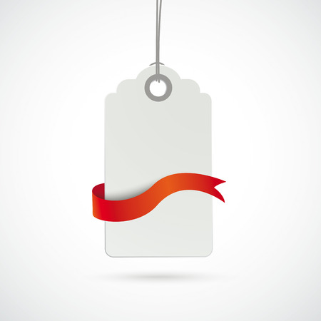 Infographic with white price sticker the white background. Eps 10 vector file.のイラスト素材