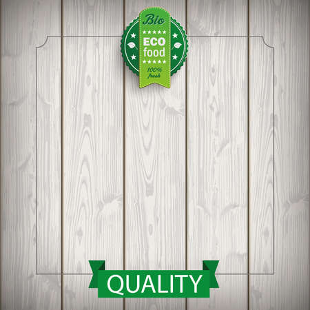 Price stickers with german text "Oeko Produkt, Bio", translate "Eco product, Bio". Eps 10 vector file.のイラスト素材