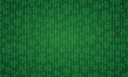 Vintage background with shamrocks for St Patricks Day. Eps 10 vector file.のイラスト素材