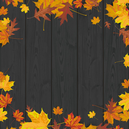 Black wood laths background. vector file.のイラスト素材