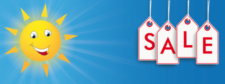 Summer sale discount.のイラスト素材