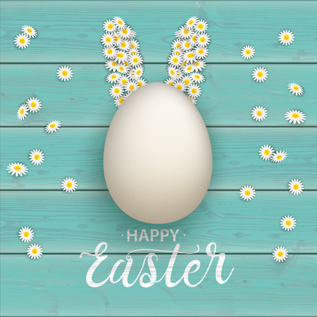 German text frohe ostern, translate Happy Easter  vector file.のイラスト素材