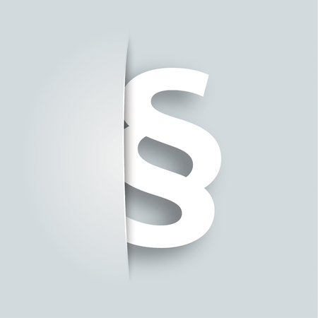 Covert paragraph on the gray background vector file.のイラスト素材