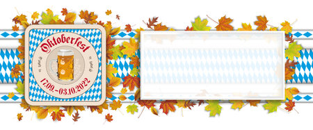 German text Ozapft is and Oktoberfest, translate on tap and Oktoberfest. Eps 10 vector file.のイラスト素材