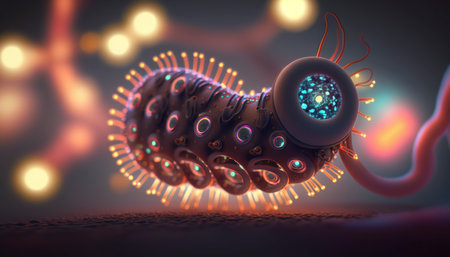 An extraordinary life form. Generative AIの素材