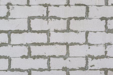 Unfinished concrete wall