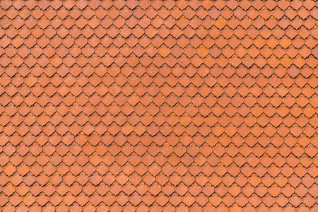 Thai temple roof pattern background and textureの写真素材