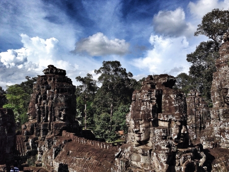 Siem Reap  Cambodia templeの素材