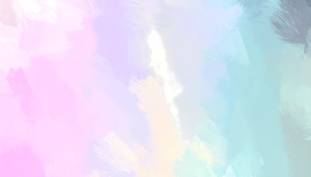 Dreamy abstract background with soft pastel color brushstroke painting. gentle texture and artistic design create serene and beautiful wallpaper perfect for any creative projectの素材