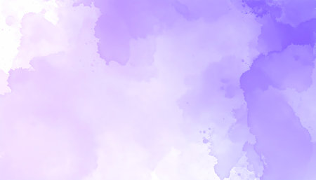 Abstract purple and lilac watercolor background texture. soft paint art design evoking calm and dreamy feeling. Perfect for creative projects and digital artの素材