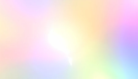 Dreamy abstract background with soft pastel rainbow gradient. colorful light and gentle blur effect evoke calm, peaceful feeling, perfect for creative designの素材