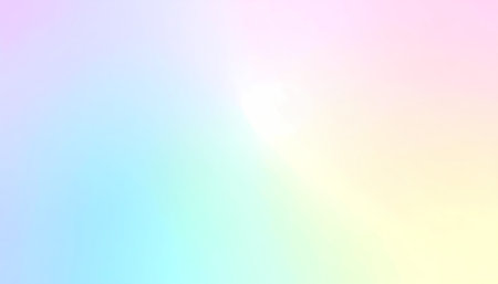 Soft, abstract pastel background with an ethereal rainbow color gradient. gentle blur of light creates calm and dreamy visual for modern digital design or wallpaperの素材