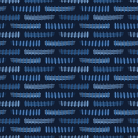 Abstract graphic doodle texture seamless pattern. Ethnic tribal geo stripe vector illustration.のイラスト素材
