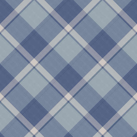 Seamless french blue yellow farmhouse style gingham texture. Woven linen check cloth pattern background. Tartan plaid closeup weave fabric for kitchen towel material. Checkered fiber picnic tableの写真素材