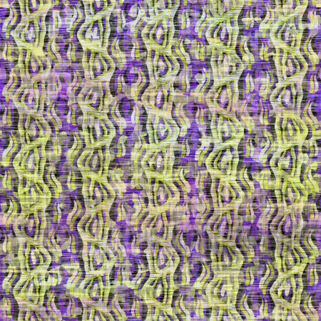Seamless distressed mottled tie dye striped texture background. Distressed boho blur washed pattern....