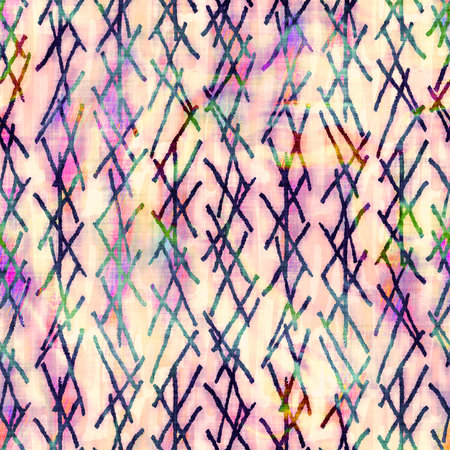 Blurry watercolor glitch artistic motif texture background. Irregular bleeding tie dye seamless...