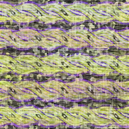 Seamless distressed mottled tie dye striped texture background. Distressed boho blur washed pattern....