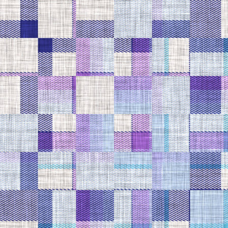 Woven cloth plaid background pattern. Traditional checkered home decor linen cloth texture effect....