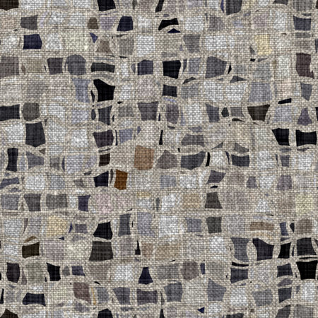Rustic mottled charcoal grey french linen woven texture background. Worn neutral old vintage cloth...