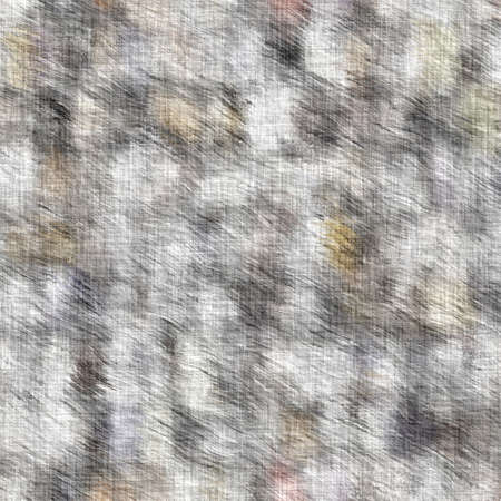Rustic brushed charcoal grey french linen woven texture background. Worn neutral old vintage cloth printed fabric textile. Distressed all over print . Irregular uneven stained rough grunge effect.の写真素材