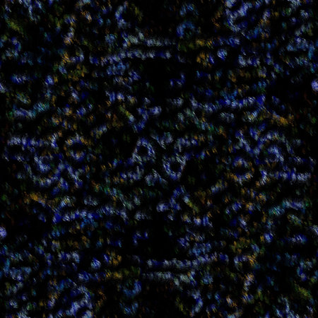 Dark indigo blue mottled camo texture background. Seamless moody dye fabric effect pattern. Mixed...