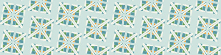 Summer tropical circle seamless border pattern. Bright retro dot spot banner edge. Fun gender...