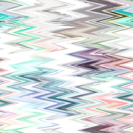 Blurred solarized ombre chevron seamless texture. Trendy soft multicolor digital lens flare gradient zig zag style. Modern trendy motion ikat fashion print.の写真素材