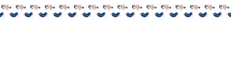 Seamless cartoon pet bunny doodle border. Whimsical minimal 2 tone gender neutral color. Kids...
