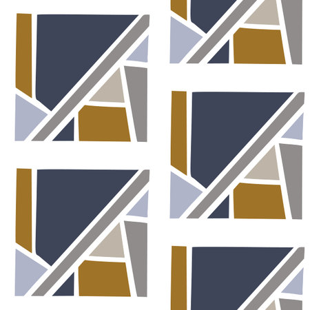 Masculine geometric seamless pattern. Classic retro geo shape for digital scrapbook paper and...