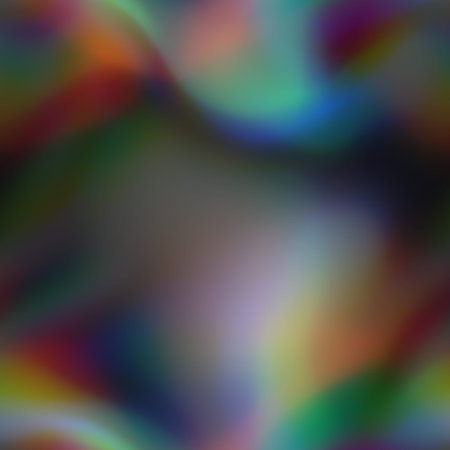 Blurred solarized ombre seamless texture. Trendy soft multicolor digital lens flare gradient style....