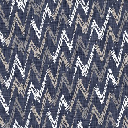 Masculine geometric linen chevron seamless pattern. Classic retro geo shape for digital scrapbook...