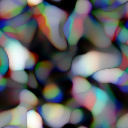 Blurred solarized ombre blotched blob seamless texture. Trendy soft multicolor digital blur shape style. Modern trendy futuristic fashion print.の写真素材