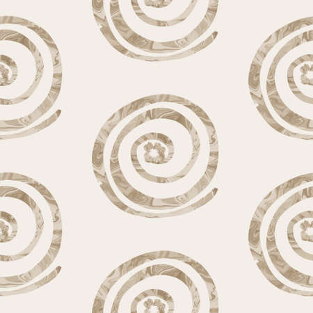 Sepia brown marble foliage seamless pattern. Subtle 2 tone leaf motif in simple textured matisse paper cut style. All over decorative print. Minimal beige ecru paper jpg swatch tile.の写真素材
