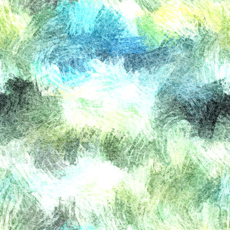 Seamless textile mottled felt effect texture. Furry soft material pattern background. Grunge rough colour painterly faux fabric print.の写真素材