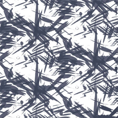 Masculine irregular flecks seamless pattern. Speckled simple flakes shape for digital scrapbook paper and repeatable men gift wrap design in vector.のイラスト素材