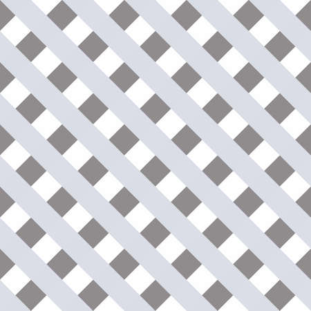 Masculine diagonal gingham flannel seamless vector pattern. Classic check cloth background for digital scrapbook paper and repeat mens gift wrap design.のイラスト素材