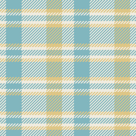 Gender neutral seamless plaid vector pattern. Gingham baby color checker background. Woven tweed all...